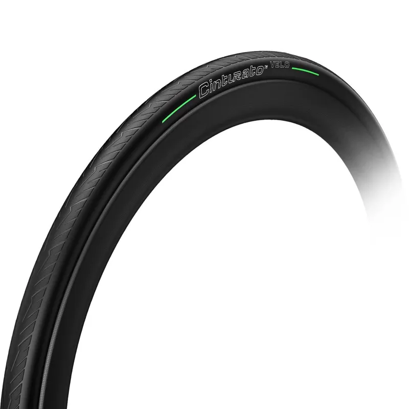 PIRELLI CINTURATO VELO TUBELESS ROAD TYRE FOLDING IN BLACK